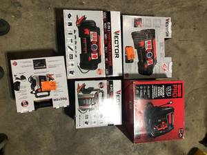 Lot of Assorted Portable Power Stations Various Models and Conditions Customer Returns See Pictures