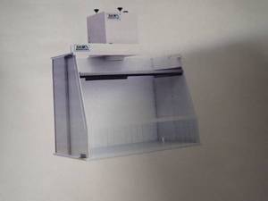 Sentry Air Systems Paint Booth with box of new filters