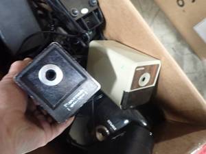Box of Electric Pencil Sharpeners, old fashioned good ones