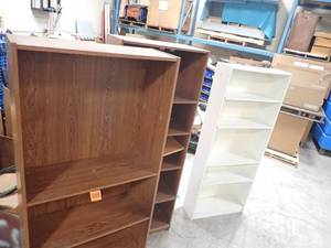 3 Shelving units