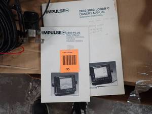 Impusle Fish Finder, in box with manuals and cablestransducer