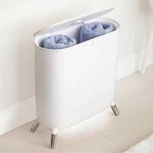 lot 4 image: Sharper Image SpaStudio Towel Warmer