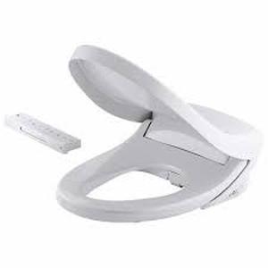 lot 26 image: Kohler Novita Elongated Bidet Toilet Seat-K-BD-N450US-N0
