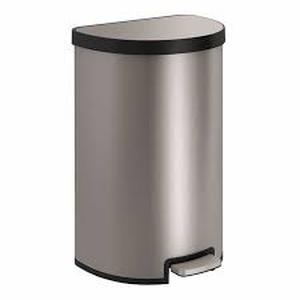 lot 34 image: Kohler 45L Stainless Steel Step Trash Can