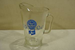 Pabst Blue Ribbon Beer Pitcher