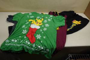 3 Pokemon Shirts and Pants -All MediumLarge