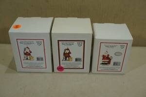 3 Memory Company Nascar Ornaments -Dale Earnhardt & Jr, Kasey Kahne