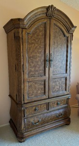 lot 12 image: Elegant Armoire