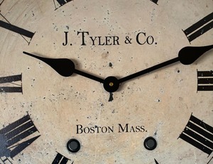 lot 44 image: J Tyler & Company Decorative Wall Clock