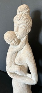 lot 64 image: Mother and Child Sculpture by Austin