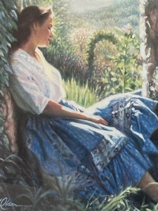 lot 69 image: Robert Olson The Garden Gate Limited Edition Signed Print
