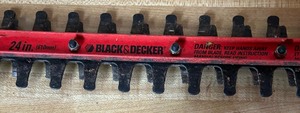 lot 101 image: Black & Decker Hedge Trimmer