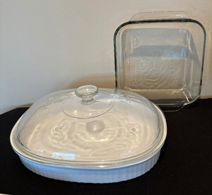 lot 151 image: Corningware, Pyrex and More