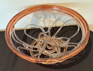 lot 176 image: Vintage Spaghetti Resin Bowl