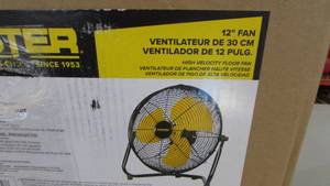 Master 12 Floor Fan