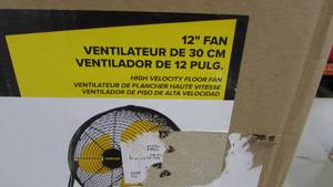 Master 12 Floor Fan