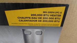 Master 200,000 BTU Heater
