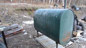 Oil Fired Furnace With Fuel Tank