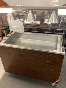 lot 11 image: Salad Bar With Lights. 4 Vollrath Model R-38 2003