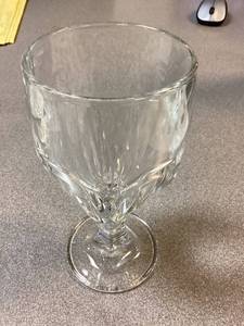 lot 17 image: LOT OF 22, Water Goblets