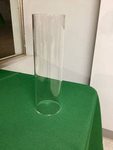 lot 37 image: LOT OF 42, Glass Cylindrical Vase