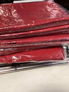 lot 51 image: LOT OF 9, 120 Round Table Linen