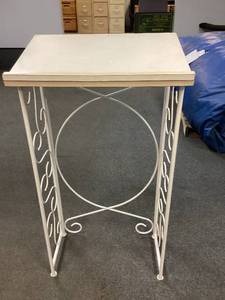 lot 62 image: Register Stand, White