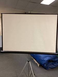 lot 66 image: LOT OF 2, Projector Screen