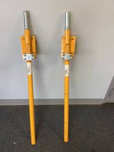 lot 121 image: LOT OF 2. Biljax Baker Scaffolding Mid Posts 0012-236