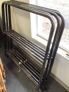 lot 122 image: LOT OF 5. Cattle Guard Rail Sections