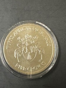 1992 Turks Caicos 5 Crowns Weightlifting Bobsleigh Bobsled Olympics