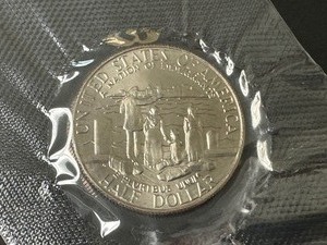 1986 (D)  Statue Of Liberty proof coin 50c half dollar