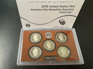 2019 U.S. State  Park Quarter  Proof SET