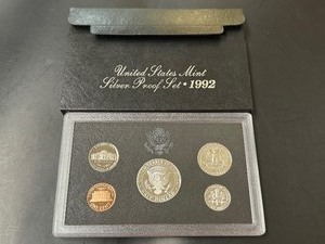 1992 United States Mint Silver Proof Set