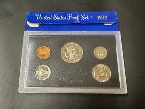 United States proof that 1972