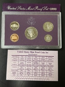 United States Proof Set 1993