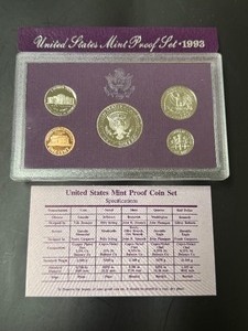 United States Proof Set 1993