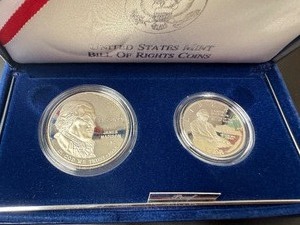 1993 Bill of Rights Commemorative Silver Proof Set
