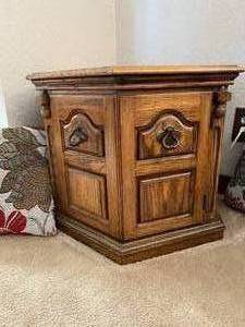 Octagon End Table