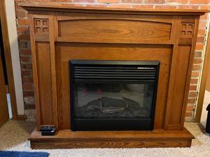 Electric Free Standing Fire Place