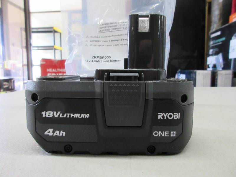 Ryobi PBP005 18V ONE+ 4.0 Ah Battery - Black for sale online