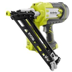 lot 18 image: Ryobi P330 18V ONE Angled 15 Ga Finish Nailer Battery and Charger Not Included - Slightly Used, Works