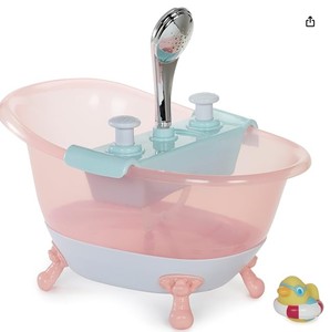 lot 44 image: Baby Born Foaming Bath Tub, Flashing Multicolor Lights and Sound - New, Works
