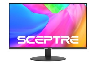 lot 46 image: Sceptre IPS 27 LED Gaming Monitor 1920 x 1080p 75Hz 99% sRGB 320 Lux HDMI x2 VGA Build-in Speakers, FPS-RTS Machine Black (E278W-FPT series), Works,NEW