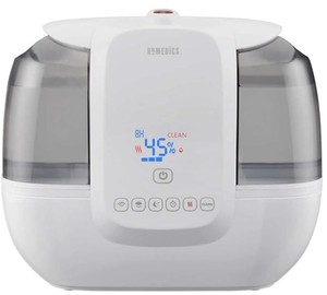 lot 64 image: HoMedics TotalComfort Ultrasonic Humidifier with UV-C Technology, Includes Remote and Two filters. USED, Works