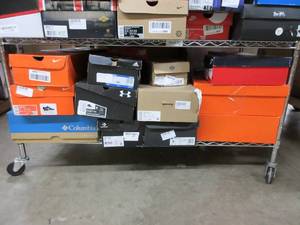 lot 79 image: FOR THE WHOLESALERS  OVER 60 PAIRS OF NAME BRAND SHOES LOW RESERVE OF $1200.00