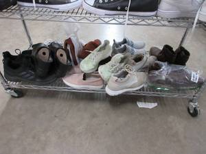 lot 80 image: FOR THE WHOLESALERS  OVER 60 PAIRS OF NAME BRAND SHOES LOW RESERVE OF $1000.00