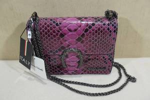 lot 85A image: Marina Galanti Snakeskin Print Handbag