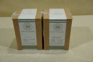 lot 82 image: Begonia and Bench Candles -Rejuv & Fraser