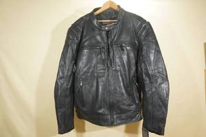 lot 209 image: MFG Top Performer Mens Motorcycle Leather Jacket -XL